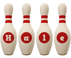 Hale bowling-pin logo