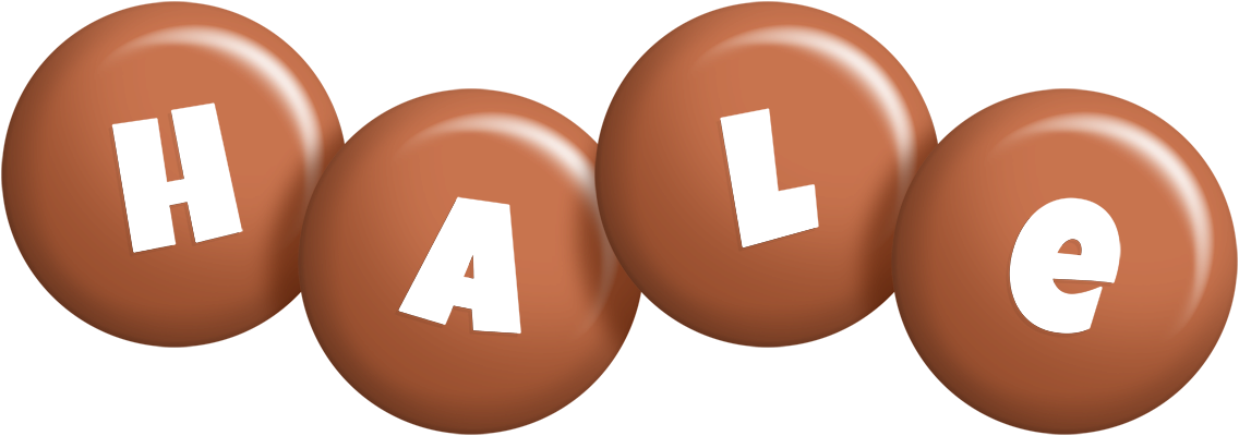 Hale candy-brown logo
