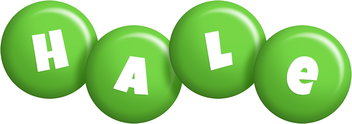 Hale candy-green logo