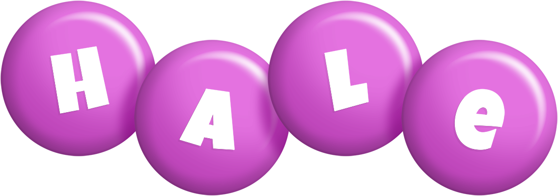 Hale candy-purple logo