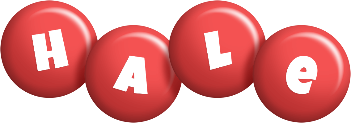 Hale candy-red logo