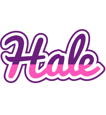 Hale cheerful logo