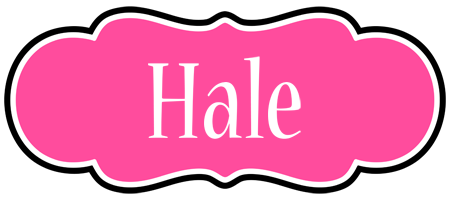 Hale invitation logo