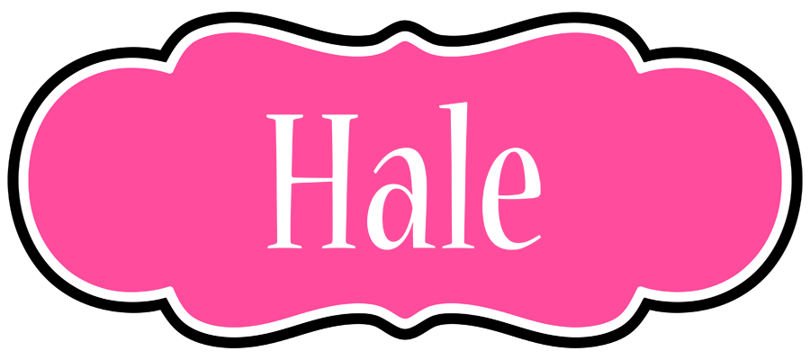 Hale invitation logo