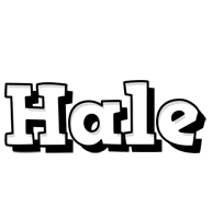 Hale snowing logo