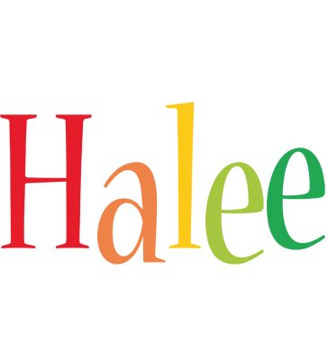 Halee birthday logo