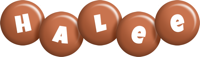 Halee candy-brown logo