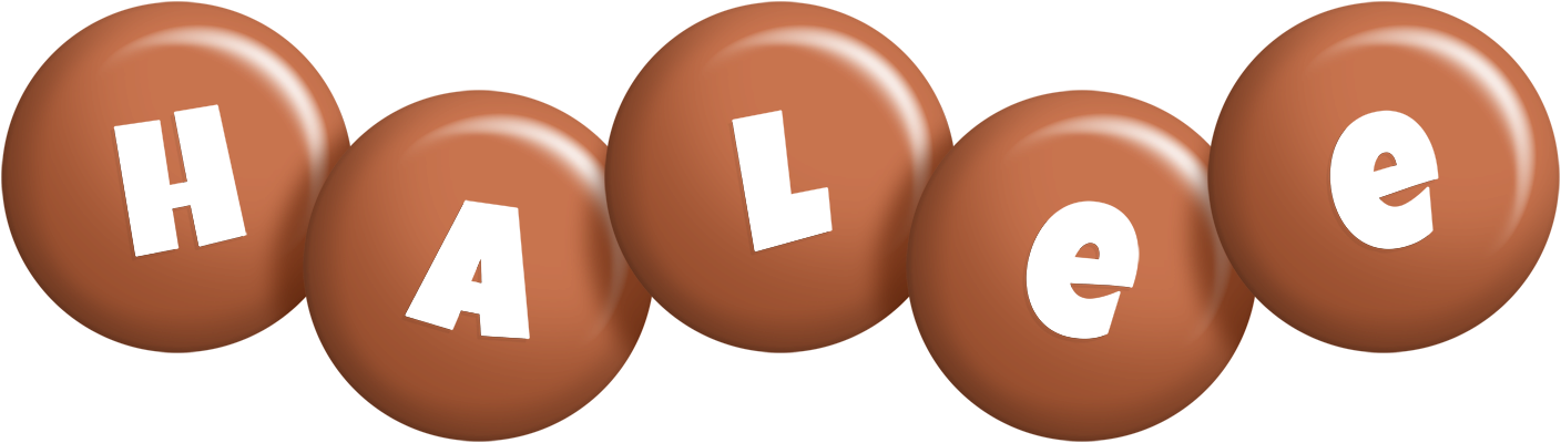 Halee candy-brown logo