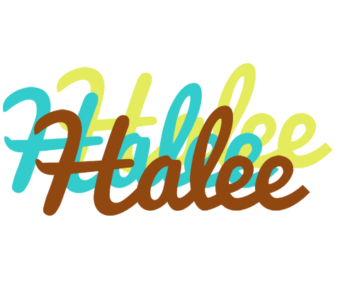 Halee cupcake logo