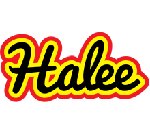 Halee flaming logo