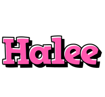 Halee girlish logo