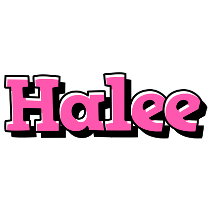 Halee girlish logo