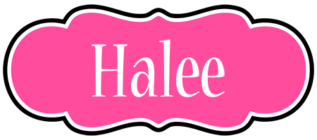 Halee invitation logo