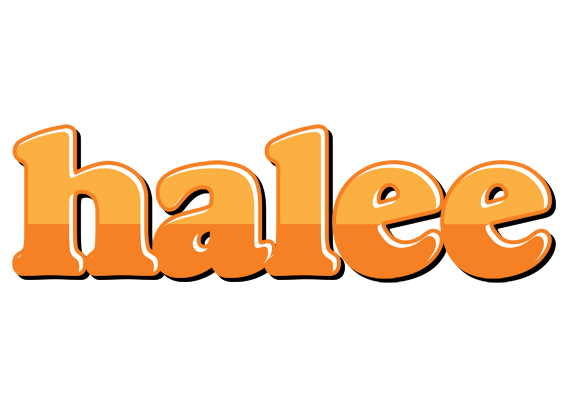 Halee orange logo