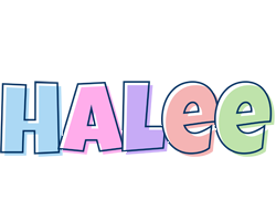 Halee pastel logo