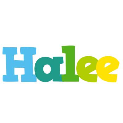 Halee rainbows logo