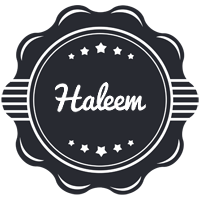 Haleem badge logo