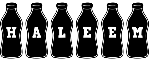 Haleem bottle logo