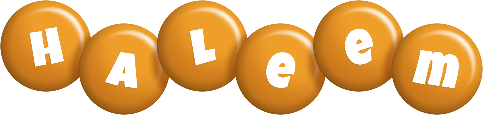 Haleem candy-orange logo