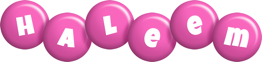 Haleem candy-pink logo
