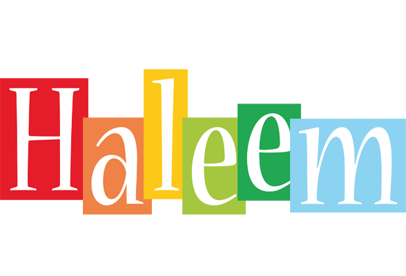 Haleem colors logo
