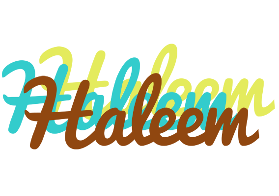 Haleem cupcake logo