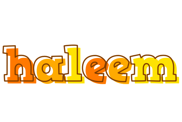 Haleem desert logo