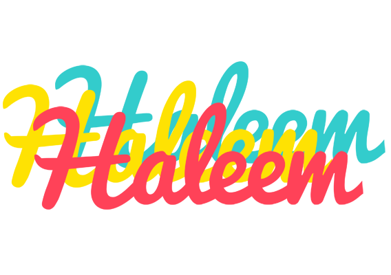 Haleem disco logo