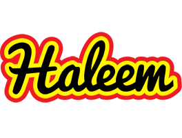Haleem flaming logo