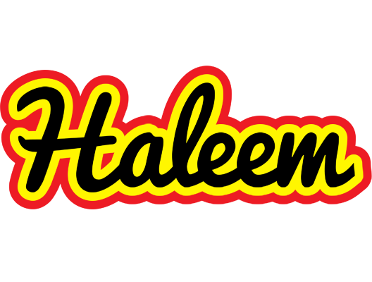 Haleem flaming logo
