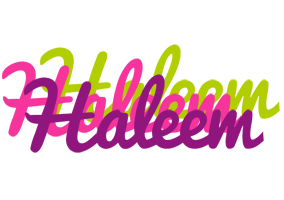 Haleem flowers logo
