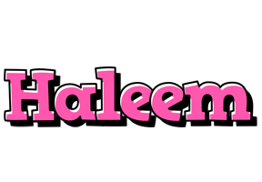 Haleem girlish logo