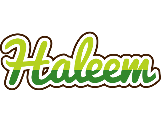 Haleem golfing logo