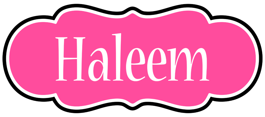 Haleem invitation logo