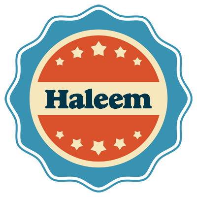 Haleem labels logo