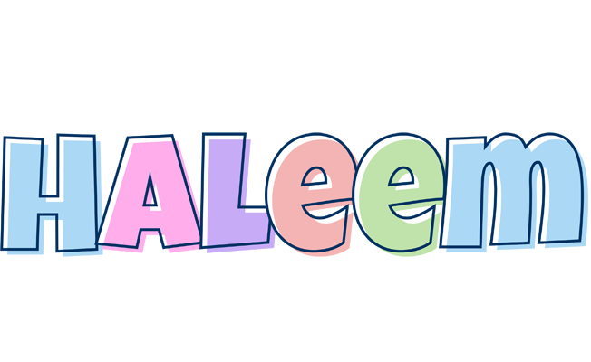 Haleem pastel logo