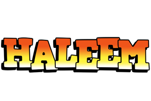 Haleem sunset logo