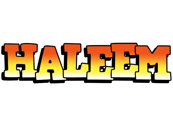 Haleem sunset logo