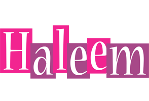 Haleem whine logo