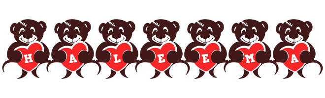 Haleema bear logo