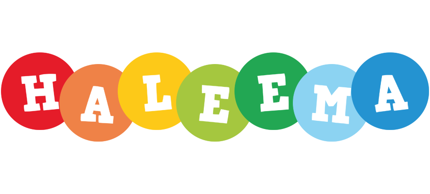 Haleema boogie logo