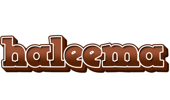 Haleema brownie logo