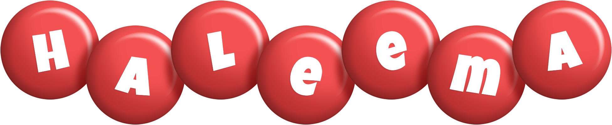Haleema candy-red logo