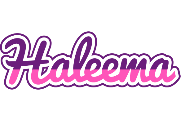Haleema cheerful logo