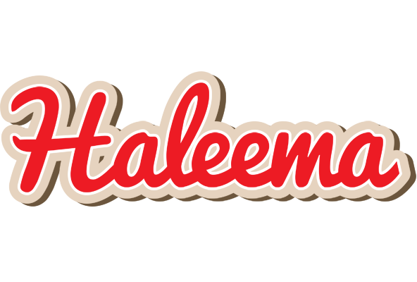 Haleema chocolate logo