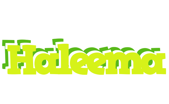 Haleema citrus logo