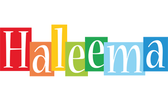 Haleema colors logo