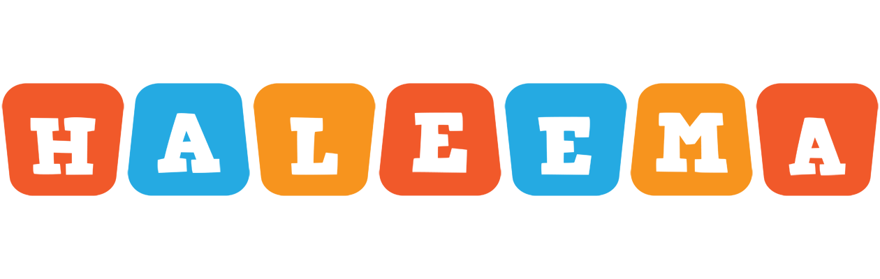 Haleema comics logo