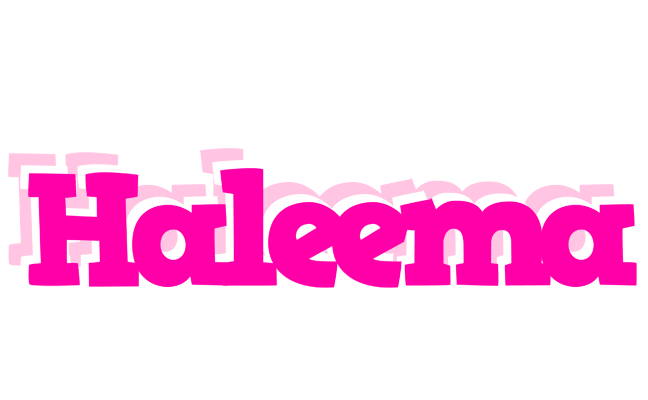 Haleema dancing logo
