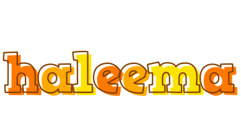 Haleema desert logo